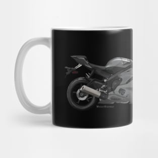 Yamaha R6 19 gray, s Mug